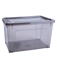 Контейнер Smart Box "Practice" 24x16x14 см із защіпкою 3,5 л Коричневий, Прозорий, Какао 123081/2