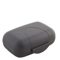 Мильниця дорожня із затискачем 11,4x7,6x4,3 см Граніт 124075/1