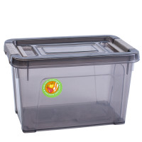 Контейнер Smart Box Practice 16x12x6,5 см зажим 0,65 л Коричневий, Прозорий, Какао 126087/2