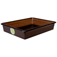 Лоток універсальний 330x258x60 мм ECO WOOD Коричневий W122082/1