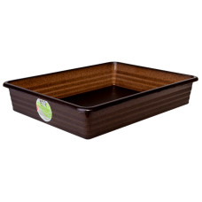 Лоток універсальний 330x258x60 мм ECO WOOD Коричневий W122082/1