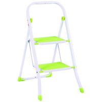 Драбина SUPERMAX COLOUR 2 сходинки гумове покриття 91x48x6 см сходинка 30x20 см EUROGOLD 2122R