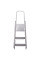 Драбина STEEL HOME 3 сходинки метал труба 3x2x0,8 см 132x46x9 см H0,64 м 4,31 кг EUROGOLD 213