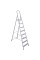 Драбина STEEL HOME 8 сходинок труба 3x2x0,8 см 255x61x9 см H1,79 м 11 кг EUROGOLD 218