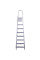 Драбина STEEL HOME 8 сходинок труба 3x2x0,8 см 255x61x9 см H1,79 м 11 кг EUROGOLD 218