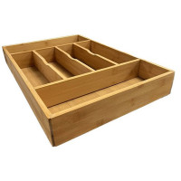 Органайзер для столових приладів 45,5x30,5x6,2 см Бамбук 7108200008