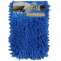 Запаска ECO LUX Szenilowy Мікрофібра лапша на підкладці Feniks Голубий PL-62348