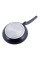 Сковорода 24 см з антипригарним покриттям Black Marble PTFE алюміній 4122