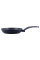 Сковорода 24 см з антипригарним покриттям Black Marble PTFE алюміній 4122