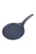 Сковорода для млинців D24 см з антипригарним покриттям Black Marble PTFE алюміній 4126