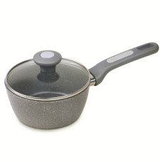 Ковш 1,2 л алюміній з покриттям Granite і кришкою 4279GR