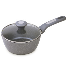 Ковш 1,8 л алюміній Granite з покриттям і кришкою 4280GR