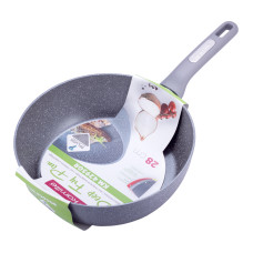 Сотейник D28x7,5 см алюміній з покриттям Granite 4295GR