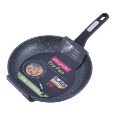 Сковорода D28 см алюміній з покриттям Black Marble 5390MR