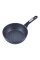 Сотейник D24x7,5 см алюміній з покриттям Black Marble 5392MR