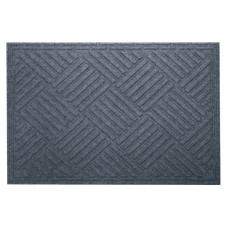 Килимок гумовий з ворсом 40x60x0,5 см Сірий К-501-1-сер