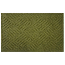 Килимок гумовий з ворсом 45x75x0,5 см Хакі К-502-1-хакі
