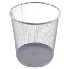 PL-2037/1  Ведро мусорное круглое, 22л. "Silver", металл