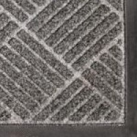 Килимок придверний GRASS 40x60 см Сірий 1000008671