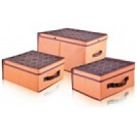 *1887  Короб для зберігання речей 30*30*30 "Orange"