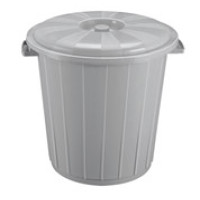 KP0134GR  Бак (40) для сміття 25л "Баттал" сіре