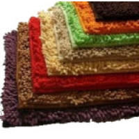 VZ4060/800Red  Килим з тканини шеніл 40x60см, червоний 800 GSM