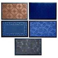 KAN4547  Коврик резиновый с ворсом и кромкой 40x60cm