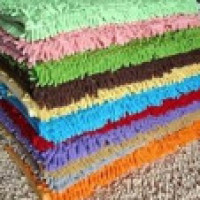 Килимок з тканини шеніл 40x60 см 800 GSM Зелений VZ4060/800Gri