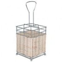 MD08417  Подставка для столовых приборов 10,2*10,2*25см., МД