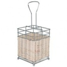 MD08417  Подставка для столовых приборов 10,2*10,2*25см., МД