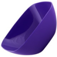 Салатниця 240x240x95 мм 2 л Темний Бузок 168003/14