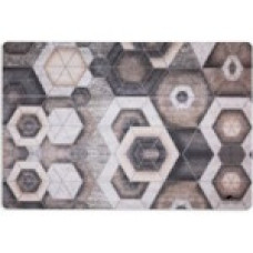 1000008689  Килимок Фото ПРІНТ шестикутник 45*75 см