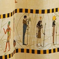 9316M  Шторка для душа Miranda EGYPT, 180х200см, беж
