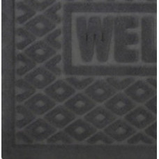 TZR08188/Gr  Килим під двері без кромки, з малюнком, серый 40*60
