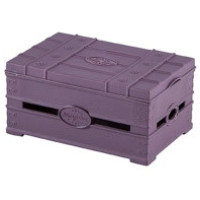 KP1036PR  Декоративний ящик (24) з кришкою №4 (чорнослив)