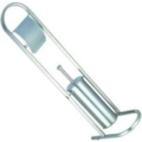 PL-7894  Стойка WC LIMA II ерш + держатель бумаги с крышкой,  29х16,5х80,5см. хром