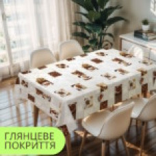 Скатертина на тканинній основі  PW363-R1455-1-2 "Блум" 137x2000 см 1000010484