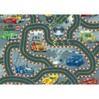 PL-05022  Килим для дитячої кімнати ВУЛИЦЯ "CARS" 80x120, Кристинка