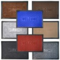 TZR08191  Коврик придверный  с кромкой, с рисунком, 40*60