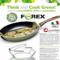 FOW28EL  Пательня-Вок FOREX RECYCLED IND  28см. з антиприг. покр. алюміній, без кришки