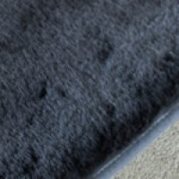 1000008722  Килимок з еко-хутра 75*150см, темно-сірий