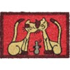 MC09677  Коврик кокос "Мур-мур", 40*60 см