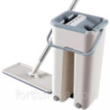 Швабра-полотер комплект з відром 17x20x37 см \'Scratch Cleaning Mop", додаткова запаска FN43238