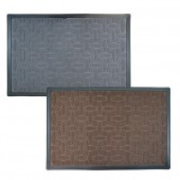 TZR09472  Коврик придверный  с кромкой, с узором, 60*90