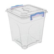 Контейнер 12 шт №5 "Prenty Box" 22 л Прозорий KP0484CL